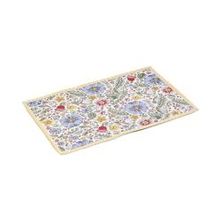 Villeroy & Boch Spring Awakening Toalha de mesa individual de tapeçaria, algodão/poliéster, primavera, protetores de mesa, amarelo/verde/vermelho, 32 x 48 cm