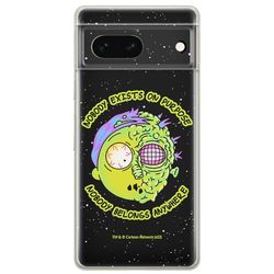 ERT GROUP mobiltelefonfodral för Google PIXEL 7 originalt och officiellt licensierat Rick and Morty mönster Rick & Morty 010 anpassad till formen på mobiltelefonen, fodral tillverkad av TPU-plast