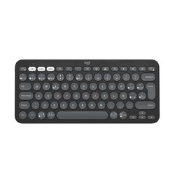 Logitech Pebble Keys 2 K380s - QWERTY Spanish Layout, Graphite