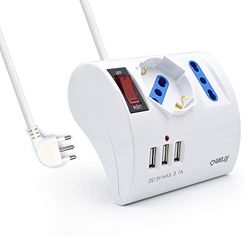 Welly Enjoyit. 3 Steckdosen + Usb wit