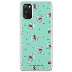 ERT GROUP mobiltelefonfodral för Samsung A03S originalt och officiellt licensierat Rick and Morty mönster Rick & Morty 048 anpassad till formen på mobiltelefonen, fodral tillverkad av TPU-plast