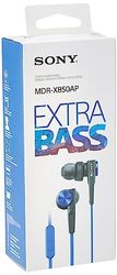 Sony In-Ear Headset Hoofdtelefoon (Extra Bass) Eén Maat Blauw