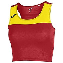 Joma Race T-shirt, meisjes, rood-geel, 2XS