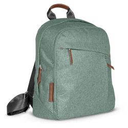 UPPAbaby Changing Backpack - EMMETT (green melange/saddle leather)