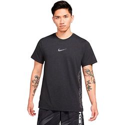 Nike Homme Burnout T shirt, Noir (Noir/Irongrey), XXL EU