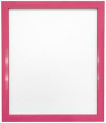 FRAMES BY POST Marco de Fotos de 1,75 cm, Color Rosa, 40,6 x 30,5 cm, plástico de Cristal