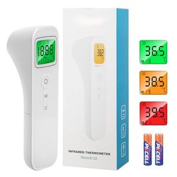 Forehead Infrared Thermometer, AGM Non-Contact Digital LCD Handheld Thermometer, Instant Reading for Baby, Adults and Object