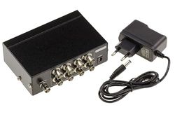 KALEA-INFORMATIQUE Videosplitter van het type BNC Splitter die 1 ingangsbron identiek dupliceert naar 8 gelijktijdige uitgangen
