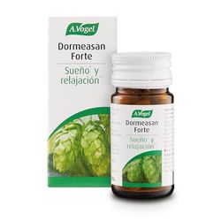 A.Vogel Dormeasan Forte Comprimidos | Relajación Natural | Sueño Saludable | Ingredientes Naturales: Pasiflora, Melisa, Avena, Valeriana y Lúpulo para Estrés | 30 comprimidos
