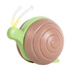Interaktiv kattleksak glad snigel (brun)