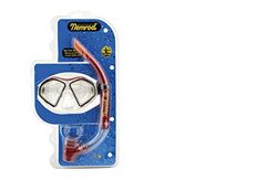 Safari Sub Nemrod Set Century Silicone Tube et Lunettes Jeunesse Unisexe, Multicolore, Normal
