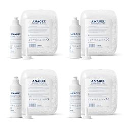 Anagel Cosmetic IPL/Laser Gel (4 x 5000ml + 4 x 250ml Dispensing Bottle)