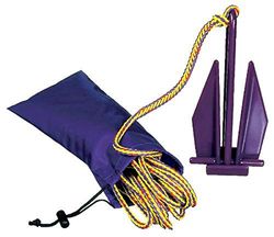 PWC Fluke-anker, nylon tas, touw
