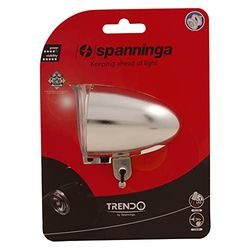Spanninga Trendo Vorderlicht Dynamo, Unisex, Silver, Talla única