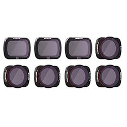 Freewell All Day - Serie 4K-8Pack ND4, ND8, ND16, CPL, ND8/PL, ND16/PL, ND32/PL, ND64/PL Obiettivo Fotografico Filtri Compatibili con Osmo Pocket, Pocket 2