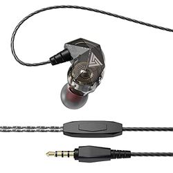 LAMTOR QKZ Diamond Écouteurs Intra-Auriculaires avec câble pour iPad, téléphone Portable, PC – Écouteurs Intra-Auriculaires Haut de Gamme avec câble Jack 3,5 mm