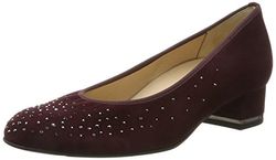 Hassia Vicenza, Scarpe con Tacco, Rosso (Vino), 35.5 EU (3 UK)