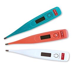 TORM - Starre thermometer – rectale, axillaire of orale temperatuurmeting – klassieke thermometer – 1 eenheid