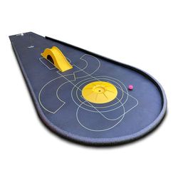 myminigolf Camino móvil (minigolf para casa, con Varios obstáculos, Alfombrilla de Golf), Multicolor (42)
