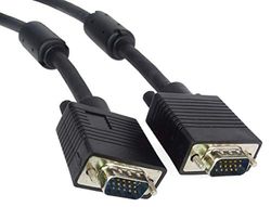 PremiumCord VGA monitorkabel 2 m, M/M, HQ (coax), SVGA video monitor coaxkabel voor FULL HD 1080p, DDC2, zwart