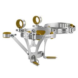 Elite Elite drinkflessenhouder L'Eroica, zilver, 18x10x10cm, 0156001