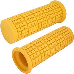 cyclingcolors BIKE HANDLEBAR GRIPS SYSTEM GRIPSHIFT 22MM 85MM COMFORT SOFT TOUCH MTB ROAD CITY (Yellow)