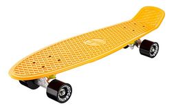 Ridge Organics 27 tums Cruiser Board EU-tillverkad skateboard skridskoåkning komplett, dark Yellow