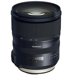 Tamron T81065 - Objetivo para cámara Canon (SP 24-70mm, Apertura F/2.8 Di, Rendimiento de estabilización VC USD G2, A032) Negro