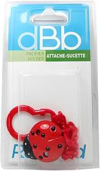 Attache-sucette dBb Remond - Forme coccinelle