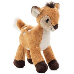 Schaffer Knuddel mich!- Peluche Cervo cerbiatto Rehgina, Colore Marrone/Bianco, 16 cm, 5680