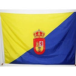 AZ FLAG Bandiera Gran Canaria 90x60cm - Bandiera Isole CANARIE 60 x 90 cm Foro per Asta