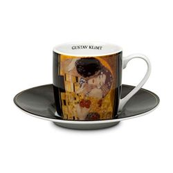 Könitz Porzellan GmbH Espressoset Klimt - The Kiss