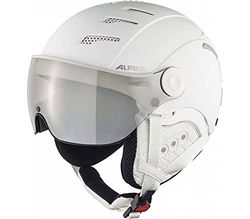 ALPINA Unisexe - Adultes, Jump 2.0 Q-Lite Casque de Ski, White Matt, 59-61 cm
