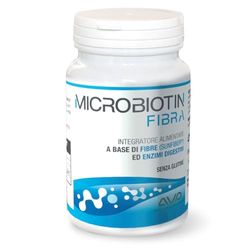 Microbiotin Fibra - Integratore Prebiotico con Fibre e Enzimi Digestivi per l’Equilibrio Intestinale - Prodotto in Italia da A.V.D. Reform
