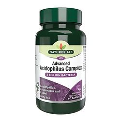 Natures Aid Acidophilus Complex 50mg 180 Capsules