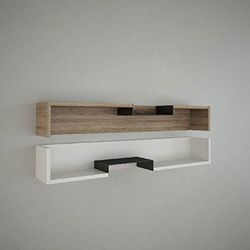 Home factory by homemania Plank, plank, wit/patara