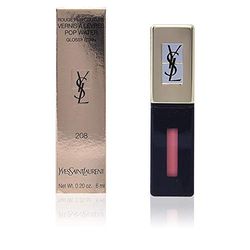 YSL Rouge Pur Couture Vernis À Lèvres Pop Water Glossy Water N ° 218 Orange Mist,3614271641977