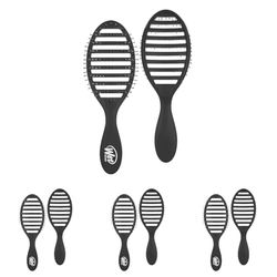 Wet Brush Speed Dry Brush - Black By For Unisex - 1 Pc Hair Brush (Pack of 4)