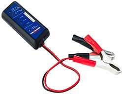 ANSMANN Comprobador de baterías de coche - Analizador profesional para baterías de vehículos de 12V - Ideal para el conductor o el taller