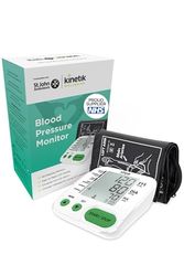 Kinetik Wellbeing Home Use Blood Pressure Monitor - Used by the NHS - Fully Automatic Upper Arm Blood Pressure Machine with Universal Cuff (22-42cm), Digital Sphygmomanometer Tester Kit