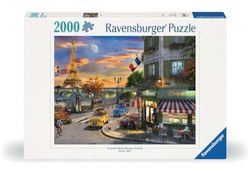 Ravensburger puzzel Romantische avond in Parijs - Legpuzzel - 2000 stukjes