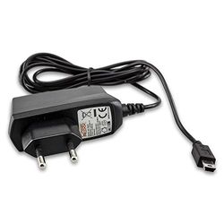 caseroxx Cable Cargador Smartphone Cargador para Teufel 103918003 Wireless BT Bamster Soundbar, Cargador Fuente de alimentación para Cargar el móvil (Cable Flexible y Estable en Negro)