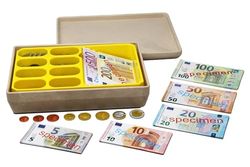 WISSNER aktivt lära sig – Euro spelpengar för beräkning 290 delar