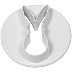 PME RA496 Emporte Pièce Lapin, Plastique, Blanc, 6 x 2 x 6 cmRA496