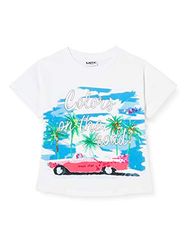 MEK Girl's T-shirt M/M Con St. + appl. knådad tank top