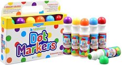 Peter Pauper Press Studio Series Junior Washable Dot Markers (6 colors)