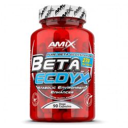 AMIX - Complemento Alimenticio - Beta Ecdyx - 90 Tabletas - Estimula la Testosterona - Elaborado con Cyanotis Arachnoidea - Aumenta la Masa Muscular - Complemento Deportivo