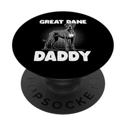 Gran perro danés PopSockets PopGrip Adhesivo