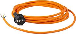 as - Schwabe Cabo de ligação para obras 230 V, 16 A com revestimento exterior de poliuretano H07BQ-F tomada Schuko 3Gx1,5, uma extremidade descascada, IP44, I 70909, 3G1,5 - 3 metros