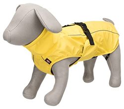 Trixie Vimy - Impermeabile per cane, 62 cm, giallo